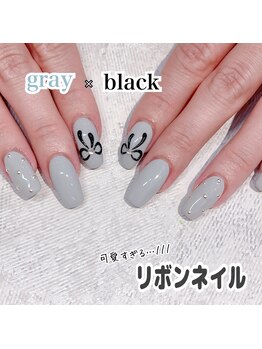 ぷっくりリボンアート♪