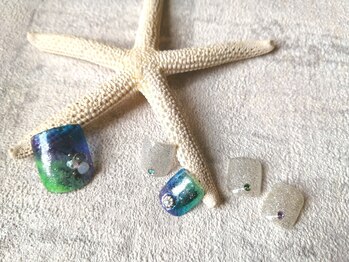 エルモ グラン(Elmo Glan)/3色グラデネイル 9600円