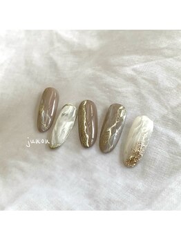 ジュノン(junon)/大理石ネイル