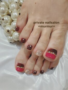 プライベート ネイルサロン マーマ(murmur)/フットネイル