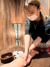 アジアンリラクゼーション ヴィラ 水戸店(asian relaxation villa)/足元からしっかり。リンパ。