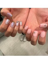 ネイルズトーキョー(nails TOKYO)/ちぐはぐフレンチ