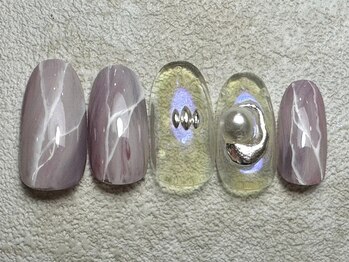 レイネイル レイエステティック 岐阜茜部店(RAY NAIL & RAY ESTHETIC)/大理石風ネイル