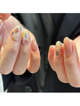 アミュレット 金剛店(amulet)/お花ネイル