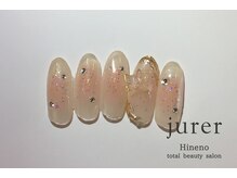 ネイルアンドアイラッシュデザインサロン ジュレ 日根野店/定額ネイル9900円コース