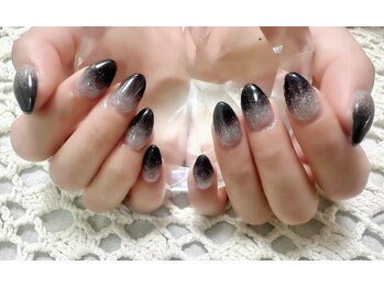 ネイルサロン K/Black Galaxy
