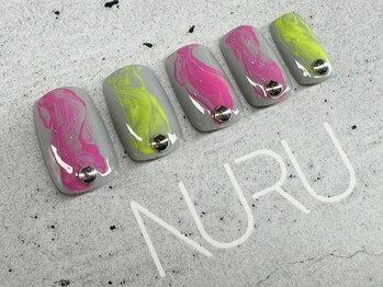 ヌル ネイル 堀江(NURU NAIL HORIE)/ネオンカラー　collection &nbsp;A