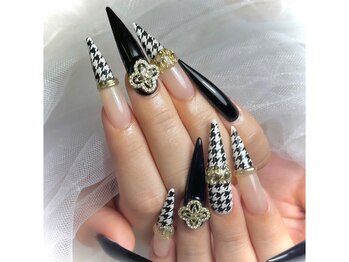 ビジュティエール(Bijoutier)/千鳥ネイル