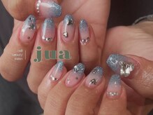ジュア(jua)/ラメグラデーション