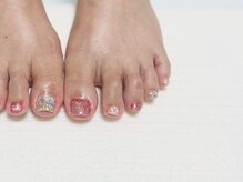 るみさんちのネイル/まだまだサンダルで楽しむフット