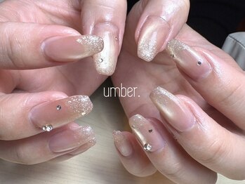 アンバー 三軒茶屋(umber)の写真/ニュアンス/トレンドARTが得意なスタッフだからfree design60分¥8000で最高にカワイイを実現♪90分¥9000も*