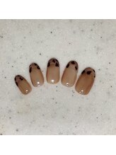 ネイルズ スムース(NAILs SMOOTH)/レオパードフレンチ