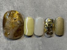 カラネイル 南森町店(calla nail)/奥行き　インク　ニュアンス