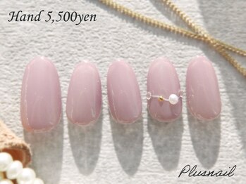 プラスネイル 自由が丘店(PLUS NAIL)/【2919】シンプルネイル