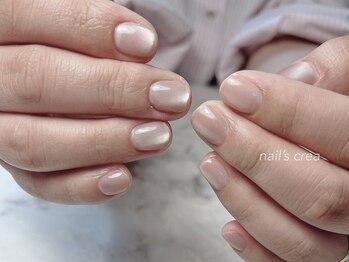 ネイルズクレア(Nail's Crea)の写真/個室での施術でリラックス♪カラー500色以上！韓国ジェル多数取り扱い中です。