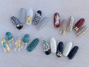 エマネイル バイ チュラ(emma nail_by chula)/chula/定額デザイン/季節アート