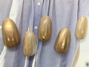 シエルネイルスタジオ 新宮店(Ciel nail studio)/【7810円】ブラウンミラー