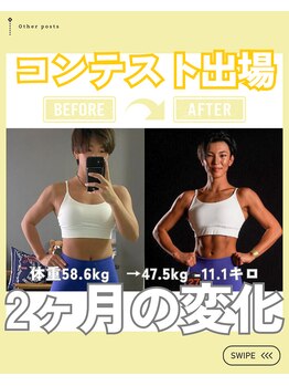 キージム(Kii GYM)/トレーナーの実績
