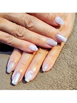 サヴァ アイラッシュアンドネイル(sava)/【淡い系ニュアンスネイル】