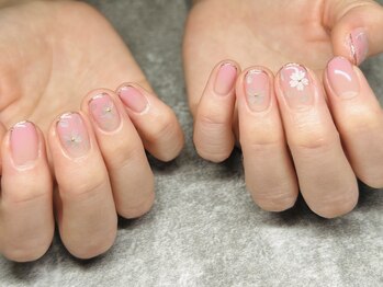春ネイル さくらネイル