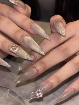 ジュエミーネイル 大阪心斎橋(jewme nail)/マグネット/グラデーション
