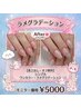 ★モニター価格★1日1人限定【長さ出しオフ無料】ワンカラー・ラメグラ¥5000