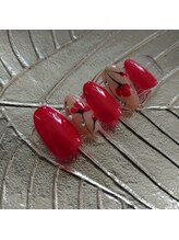 カオ ネイル(kao nail)/大人のフラワーネイル
