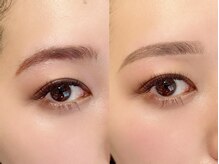 チルアンドアイ 千葉駅前店(Chill&Eye)/美眉スタイリング/BeforeAfter