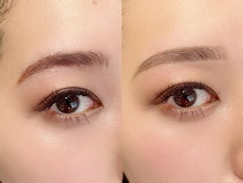 チルアンドアイ 千葉駅前店(Chill&Eye)/美眉スタイリング/BeforeAfter