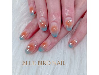 ブルーバードネイル(Blue bird nail)/お持ち込みデザイン