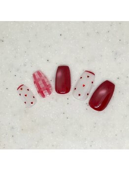 ネイルズ スムース(NAILs SMOOTH)/甘めガーリーネイル