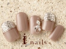 アイネイルズ 町田店(I nails)/くすみピンクラメホロ7980円