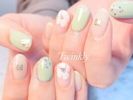 こだわりアートのシーズンネイル