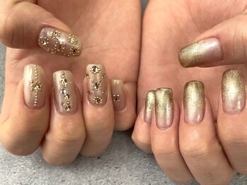 エムスラッシュ ネイル センター北店(M.SLASH)/ビジューネイル