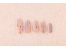 ヴァンネイル(VINGT NAIL nail&eye beauty)/白×ニュアンスネイル