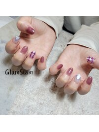 ぷっくりチェック×マグ♪