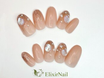 エリクサーネイル 神田(Elixir Nail)/シンプル /クーポン使用