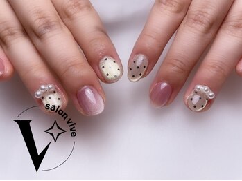 サロン ヴィーヴ(salon Vive)/#定額#ドット×デカパール