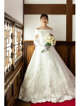 サロン ド ブラン アオヤマ(Salon de BLANC AOYAMA)/BLANC花嫁様お写真