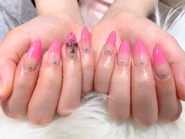 蛍光フレンチネイル