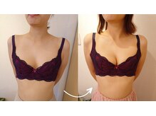 サロンハナ(Salon HANA)の雰囲気(デコルテのそげもふっくら若々しいバストによみがえります)