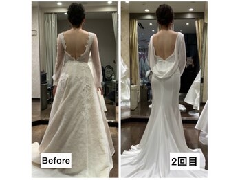 ティアラ(TIARA)の写真/【一生に一度の晴れ舞台】360度どこから見ても美しい、自信に満ちたドレス姿へ♪