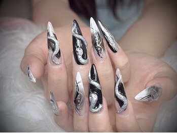 Anna Nail Salon【長さだし特化サロン/長さだし/パラジェル/フィルイン/マグネット】の写真/2000種類以上の圧倒的なラインナップ！絶妙なニュアンスカラーや限定パーツも豊富にご用意♪