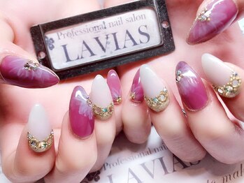 プロフェッショナル ネイルサロン ラヴィアス(LAVIAS)/【ジェル】10本アートし放題