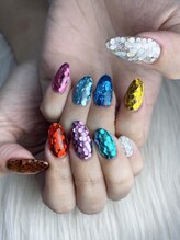 インプレス 鶴見店(Impress)/ホロ埋め尽くしネイル