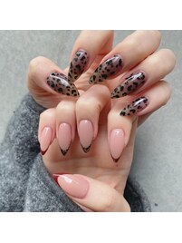 アニマルフレンチネイル☆