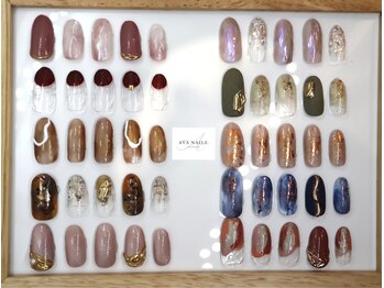 アヤネイルズ アンド アイラッシュ(AYA NAILZ.&Eyelash)/人気!定額5800円 秋デザイン