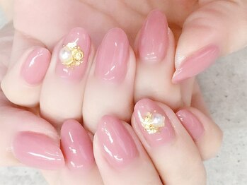 ファンネイル 南森町店(Fun nail)の写真/【何度も通いたくなるお手頃価格◎】OLさんにおすすめのシンプルア-ト多数♪ワンカラ-¥3500/定額ア-ト¥4500