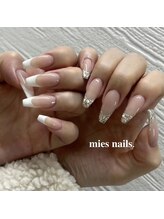 ミィスネイルズ(mies nails.)/アシンメトリー