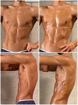 ペリー(PELLY)/カット出し1回 before after